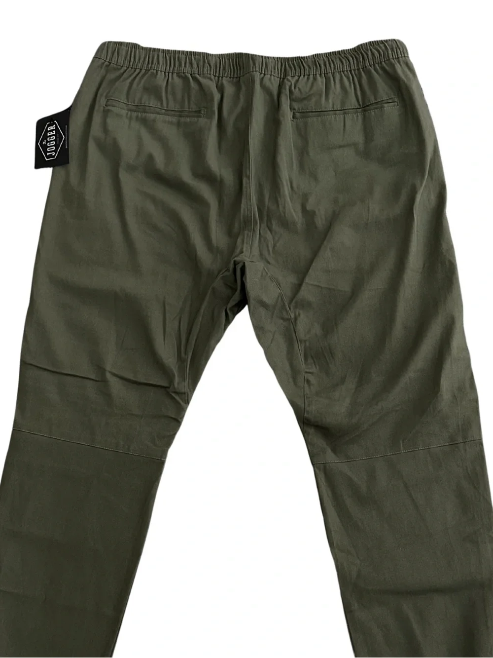 Brooklyn Cloth Men’s Jogger Pants Olive Green Twill NWT Size XL